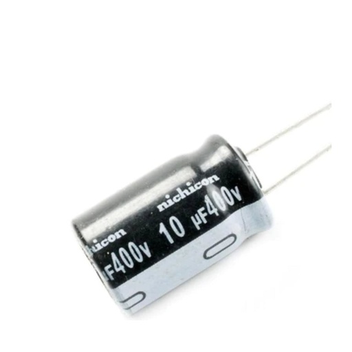 [79030] 400V 10UF ELECTROLYTIC CAPACACITOR