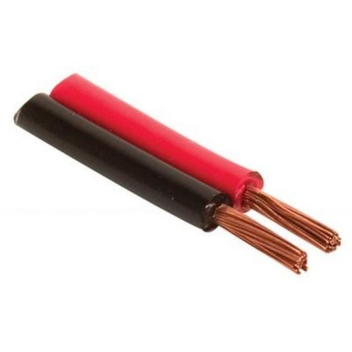 [79374] Insulated & Sheathed Flexible Cable with pure copper and solid PVC 2 core 1.5mm2 100M