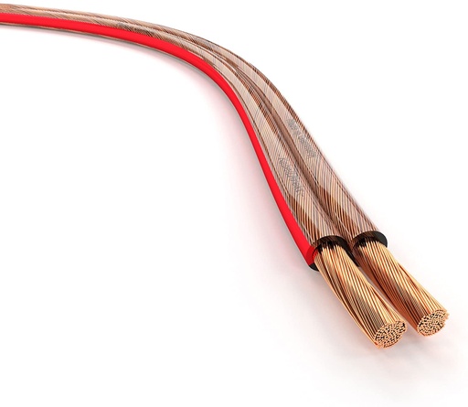 [79378] Speaker Wire with pure copper and solid PVC 23 AWG/0.26 100M