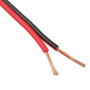 [79383] Insulated & Sheathed non Flexible Flat Cable and solid PVC  2 Core 1.5mm2 100M