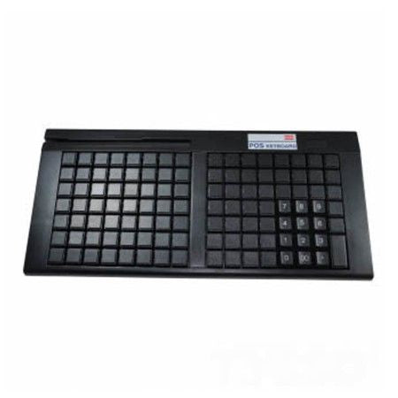 [79536] 111 key black programmable keyboard w/o MSR (USB), w/ TYSSO LOGO