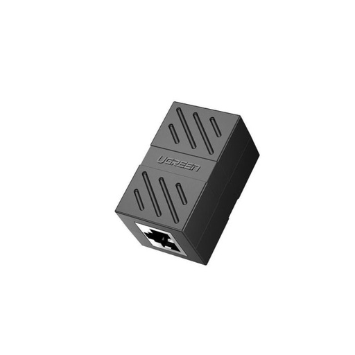 [79658] UGREEN RJ45 Network Keystone Jack In-Line Coupler Female to Female (Black)