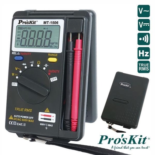 [79693] POCKET TRUE-RMS AUTO RANGE MULTIMETER