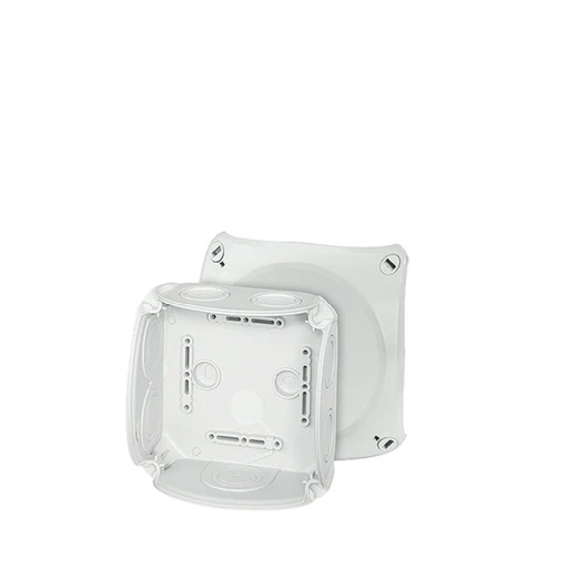 [79810] Cable junction box without terminals W 130 x H 130 x D 77 mm