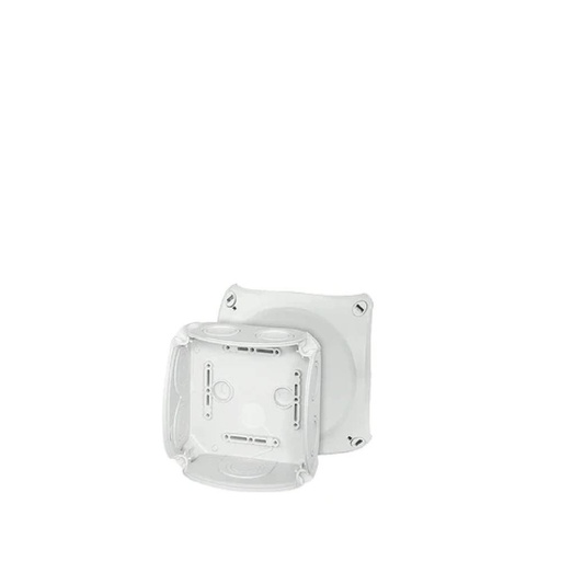 [79817] Cable junction box without terminals W 130 x H 130 x D 77 mm Weatherproof