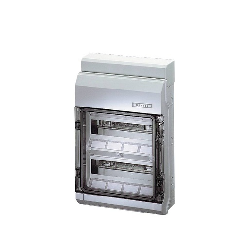 [79826] Circuit breaker box 24 modules: 2 x 12 x 18 mm