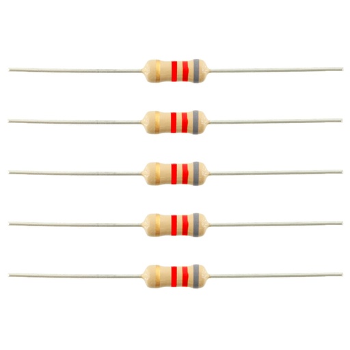 [80038] Carbon Film Resistor 8.2 Ohms 1W