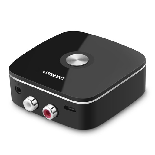 [80080] UGREEN Wireless Bluetooth Audio Receiver 5.0 with 3.5mm and 2RCA Adapter with SRRC