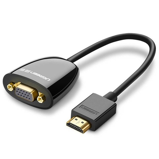 [80100] UGREEN HDMI to VGA converter without Audio Black
