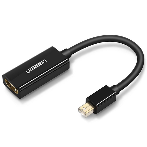 [80276] UGREEN Mini display port to HDMI female converter cable   black