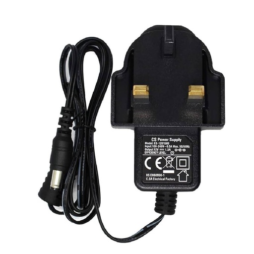 [80468] 12V 1.5A Adapter (UK type)