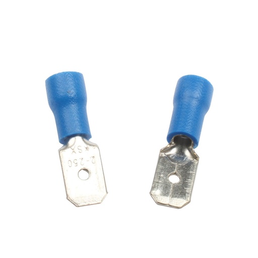 [80469] MDD 2-250 - Male Lug Terminal - Blue X 100 pcs bag