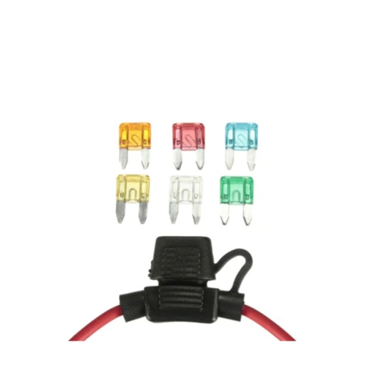 [80487] 50A CAR FUSE BOX HOLDER MINI