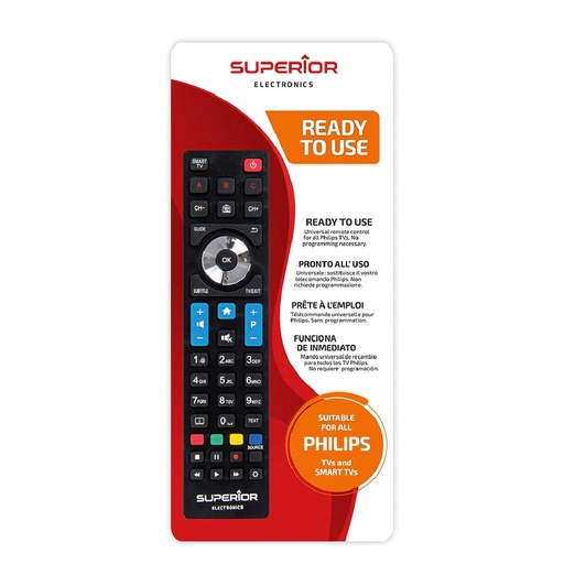 [80533] Remote Controls - Universal Replacement Philips