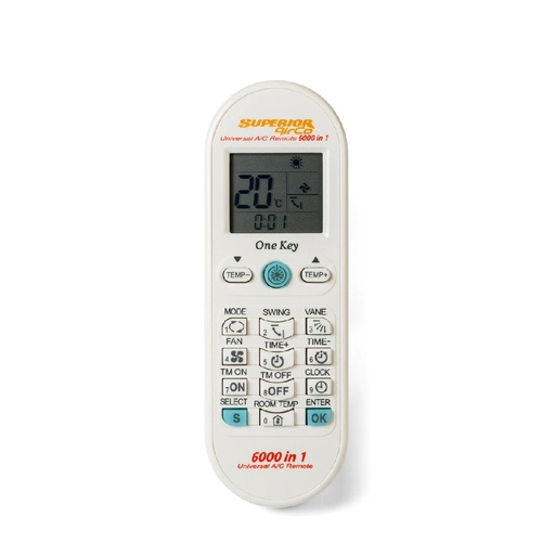 [80535] Air conditioning remote controls - Superior Airco 6000in1