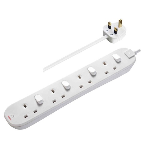 [80592] 4 Socket Extension Board - 2M