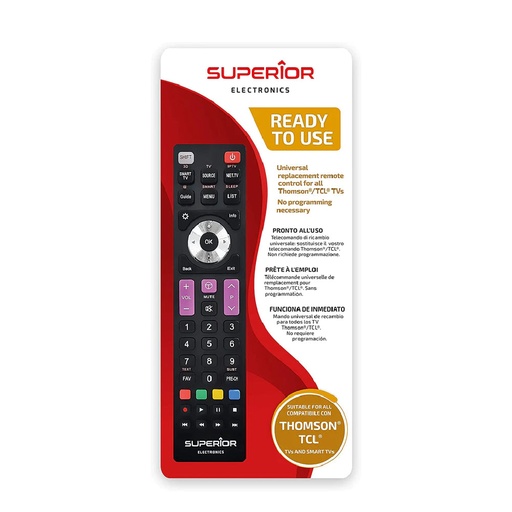 [80729] Remote Controls - Universal Replacement TCL