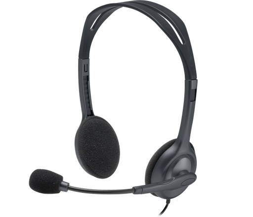 [80796] Logitech Headset Stereo Adjustable Headband