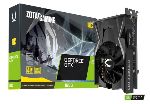[80826] ZOTAC GTX1650 OC 4GB DDR5 128BIT GRAPHICS CARD