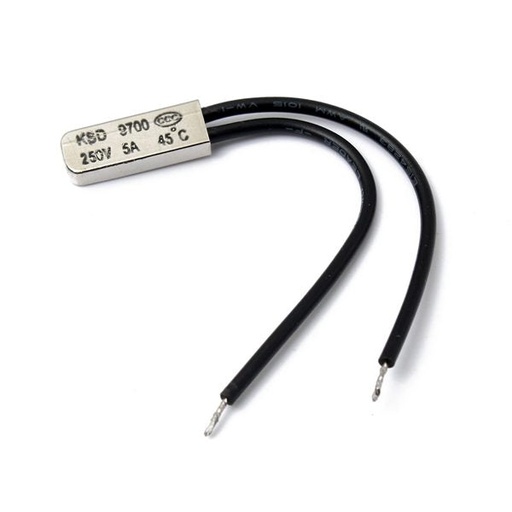 [80887] 250VAC 5A Bimetal Thermal Switch 40° Normally Closed