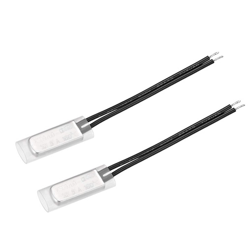 [80891] 250VAC 5A Bimetal Thermal Switch 135° Normally Closed
