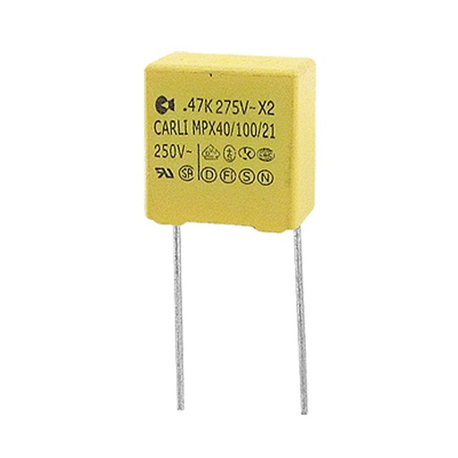 [80905] Polypropylene 0.22uf Capacitor (X rated) 250VAC