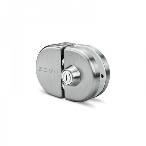 [80961] iGate Series Glass Door Lock ZGDi - C - I (Brushed Metal)