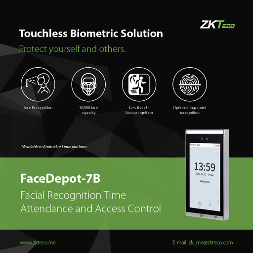 [81016] Face Recognition Access control Terminal