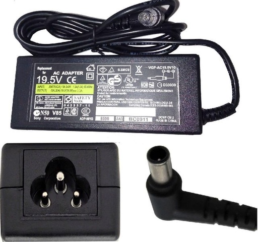 [81100] SONY 19.5V3.3A 6.5*4.4mm