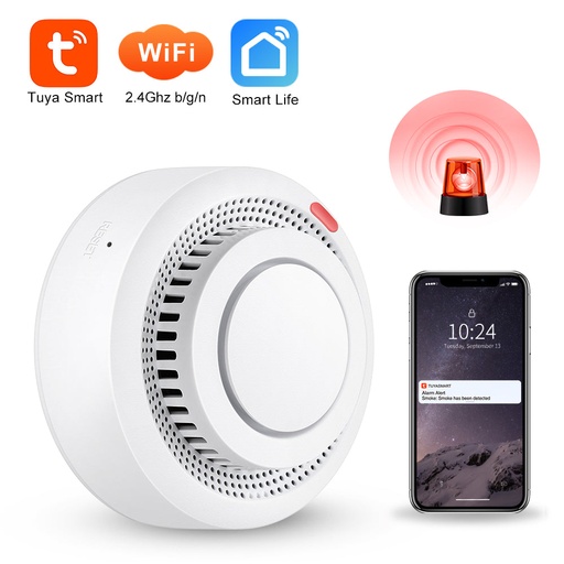 [81223] Standalone Smoke Detector 85dB Alarm with LED Indication