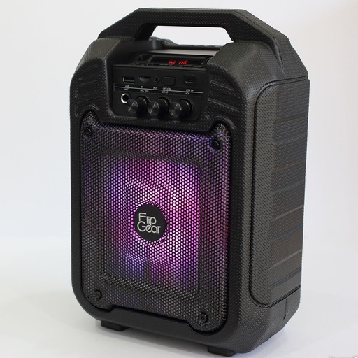 [81261] (DEMO)VINNFIER TANGO 202(2020) PORTABLE LOUD SPEAKER BT,USB,FM,SDCARD&WIRELESS MIC 30WATTS RED
WITH 30WATTS BLACK