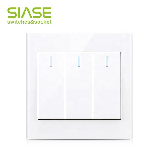 [81589] 250V 10A 3Gang 2Way Switch