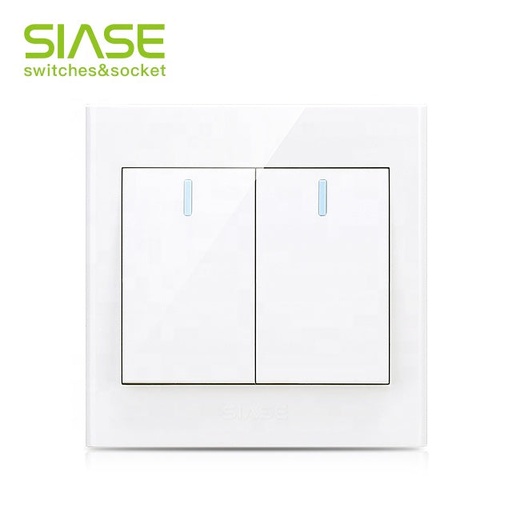 [81594] 250V 10A 2Gang 2Way Switch