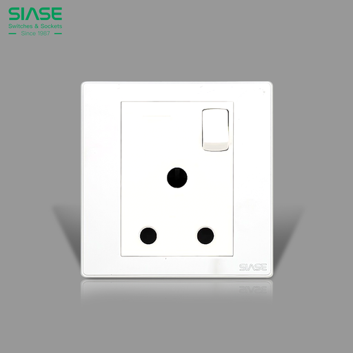 [81600] 250V 1Gang 15A Switched Socket with Indicator