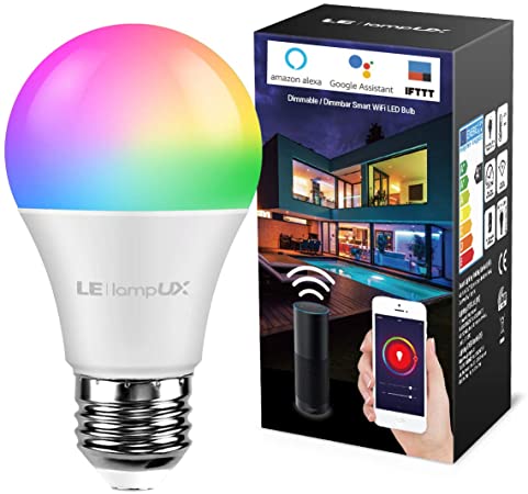 [81615] Smart Bulb RGB/warm white dimmable - Works with Alexa and Google Assistant