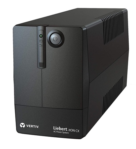 [81649] VERTIV ITON CX 1000VA UPS with UK Outlet and Cord - 7A x2 Battery
