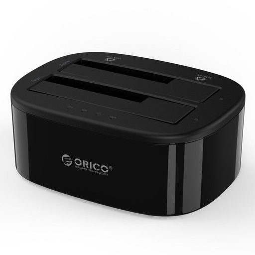 [81701] ORICO 2.5/3.5 inch USB3.0 Dual-bay HDD and SSD Hard Drive Dock