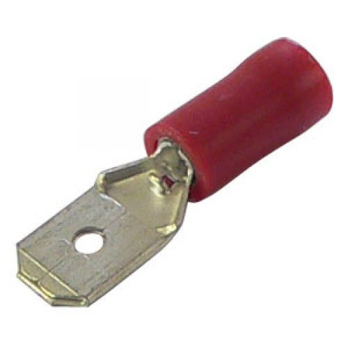 [81823] MDD 1.25-110 - Male Lug Terminal - Red