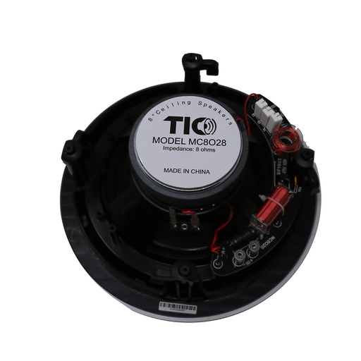 [82033] 5" Bluetooth 5.0 stereo ceiling speaker, 2*15W,8ohm, plastic shell+iron mesh cover"
