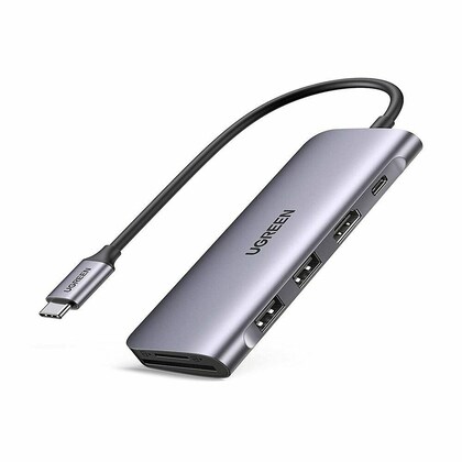 [82151] UGREEN 6-in-1 USB C PD Adapter with 4K HDMI