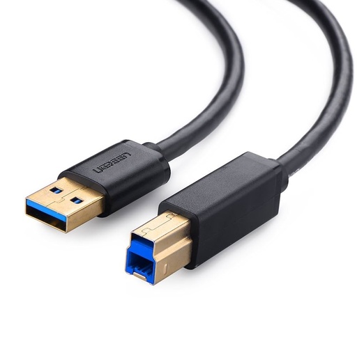 [82152] UGREEN USB 3.0 AM to BM Print Cable 2m (Black)
