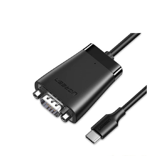 [82170] UGREEN USB-C 2.0 To DB9 RS-232 Male Adapter Cable 1.5m