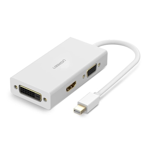 [82179] UGREEN Mini DP To HDMI/ VGA/ DVI(24+1) Converter