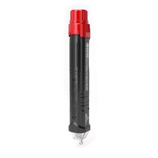 [82195] Matefield Habotest Ht100 Non-Contact Ac 12-1000V 48-1000V Voltage Test Pen Detector with LED Sound Alarm