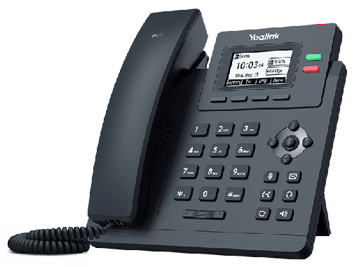 [82244] Yealink Entry-level IP Phone with 2 Lines