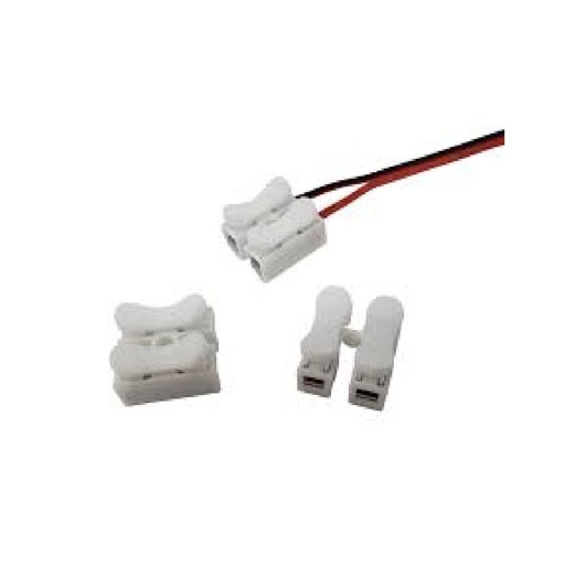 [82330] 2 Pins Spring LED Push Connectors Quick Splice Wire Lock