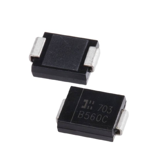 [82332] SS56 60v 5A SCHOTTKY BARRIER RECTIFIER SMD Diode - Size: 4*2.6mm