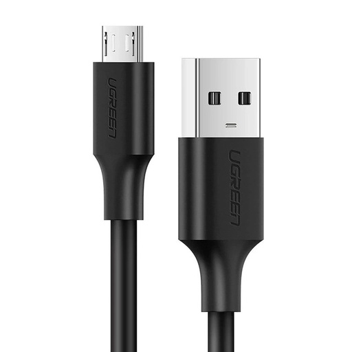 [82854] UGREEN USB2.0 A to Micro USB M/M Round Cable Nickel Plating 3m (Black)