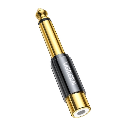 [82873] UGREEN 6.35mm Male to RCA Female Adapter