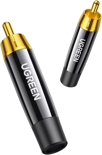 [82880] UGREEN RCA Welded Connector 4-pc/bag